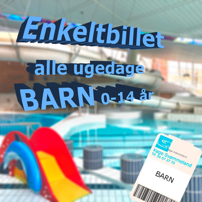 Billede af Barn (0-15 år) Webbillet Ferietid