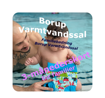 Borup Varmtvandssal familiebad mandag familiesvømning