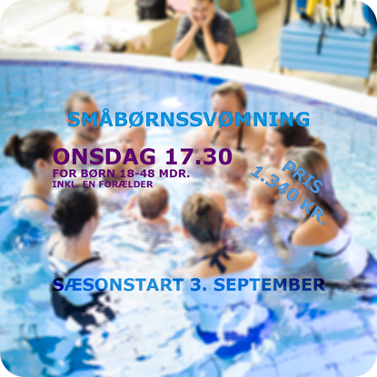 Picture of SmåbørnsSvøm Onsdag 17.30 18-48 mdr. Låge
