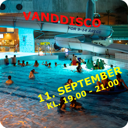 VandDisco i Køge Svømmeland