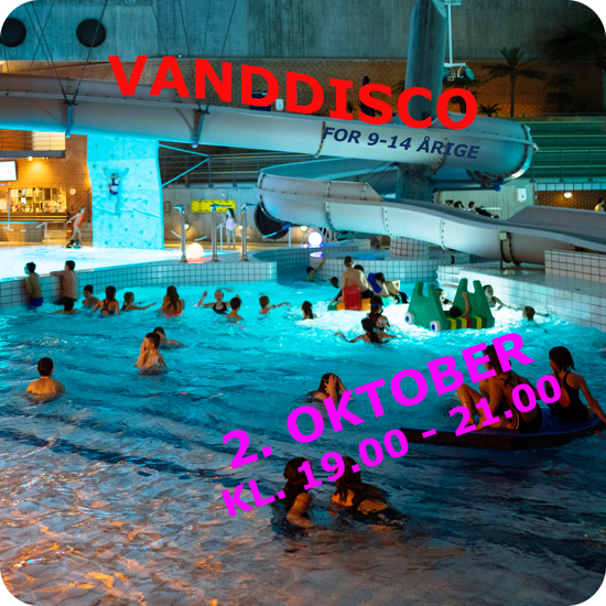 VandDisco i Køge Svømmeland