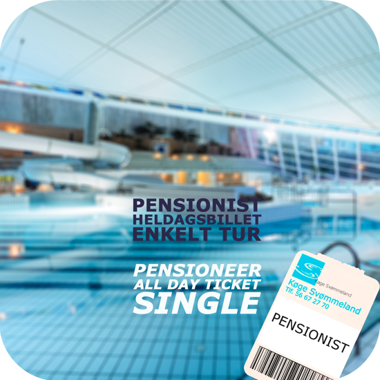 Pensionist heldagsbillet til Køge Svømmeland