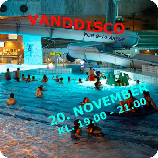 VandDisco i Køge Svømmeland
