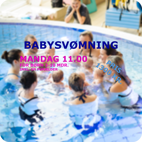 BabySvømning i Køge Svømmeland