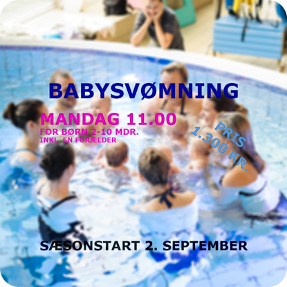 BabySvømning i Køge Svømmeland