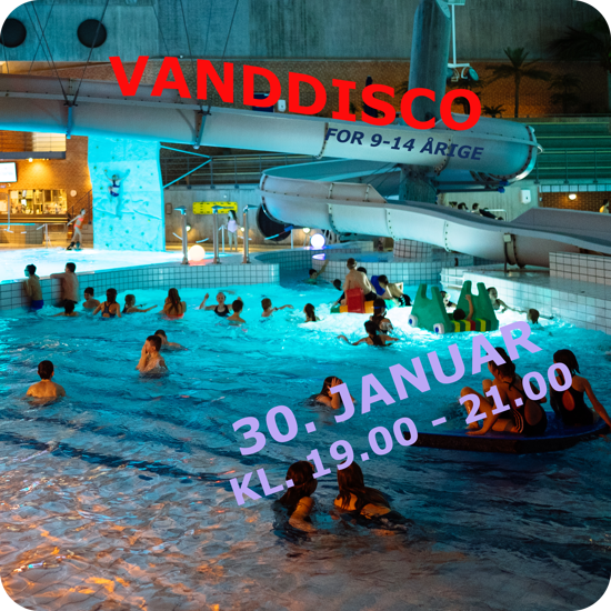 VandDisco 30. januar i Køge Svømmeland